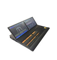 Consola de Iluminación DMX Profesional con Pantallas Duales, Multifunción, para Espectáculos, Conciertos, Eventos, Sistemas de Iluminación de Estudio