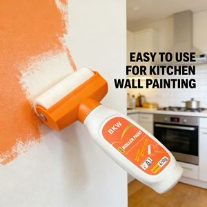 แปรงลูกกลิ้งขนาดเล็กสำหรับทา<span class=keywords><strong>สี</strong></span>ผนัง ซ่อมแซมผนังสีขาว ฟื้นฟูผนัง ทา<span class=keywords><strong>สี</strong></span>ลาเท็กซ์ ใช้ในครัวเรือน ทา<span class=keywords><strong>สี</strong></span>ด้วยตัวเอง - Product Image 6