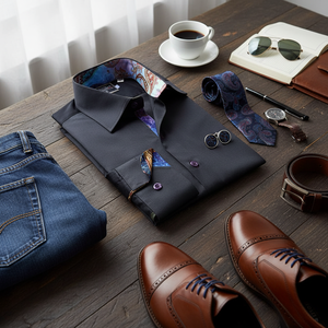 Moda,เสื้อผู้ชายเข้ารูป,เสื้อ,Corbat,Hemd,Rubaska,ไก่งวงผลิตเสื้อ - Product Image 3