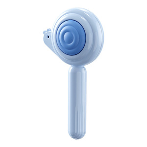 Peine para mascotas Snail Pet, con agujas de acero inoxidable, autolimpiante, tamaño mediano, para eliminar el pelo de gatos y perros. - Product Image 5