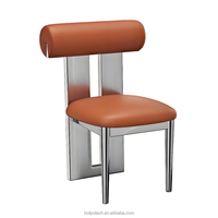Ensemble table et chaise industrielle haute carrée en acier inoxydable pour restaurants en plein air Vente unique sur tabouret de salle à manger en métal