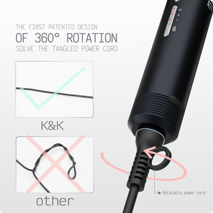 Sèche-cheveux professionnel ionique à ions négatifs haute vitesse avec moteur sans balais et vent puissant - Product Image 3