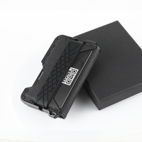 Dompet bisnis kartu kredit pria, baru ultra ribuan logam RFID tutup terbuka luar ruangan
