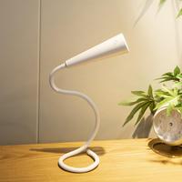 Lampe de table flexible à LED réglable, design minimaliste moderne, rechargeable, personnalisable, avec éclairage RGB créatif, pour bureau
