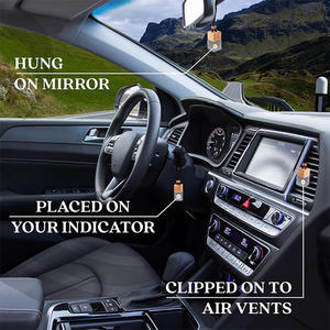 Cetak kustom iklan mobil pewangi udara gantung parfum penyegar udara mobil dengan desain pemilik Anda - Product Image 6