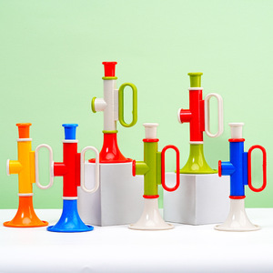 Jouet en plastique pour enfants, 6 pièces, Instrument de musique coloré pour enfants, cadeau pour la maternelle, accessoire de cheerleading - Product Image 1