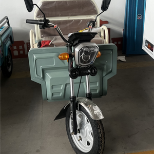 New 60V Light Blue Tricycle Open Body Dumping Type Transport 200-300kg Payload 30-50km <b>Range</b> 351-500W - Product Image 4