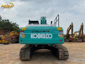 מחפר קובלקו SK200 בעל ביצועים גבוהים במשקל 20 טון עם משאבת הידראולית של קוואסאקי ומנוע קומטסו לעבודות כבישים, כרייה באתר כרייה - Product Image 3