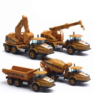 Tirare indietro camion giocattolo pressofuso modello di auto 1:43 veicolo di ingegneria in lega auto giocattolo per bambini