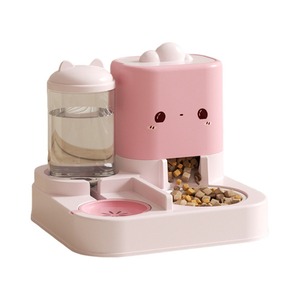 2-in-1 <b>Cat</b> Water Fountain & Auto <b>Feeder</b> - Universal Pet Supplies - Product Image 1