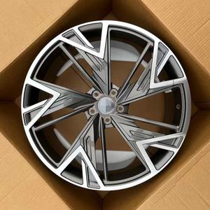 Venta caliente 18-22 pulgadas personalizado <span class=keywords><strong>Audi</strong></span> <span class=keywords><strong>RS</strong></span> Q8 2015-2024 modelo ruedas forjadas negro brillante 5X112 35mm ET nuevas ruedas coches de pasajeros - Product Image 6