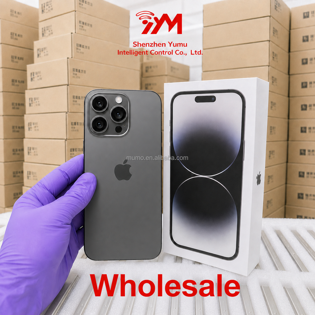 Wholesale Used Second-Hand iPhone 14 Pro Unlocked Cellular Smart Mobile Phone with 6GB RAM US Version LTE Compatible