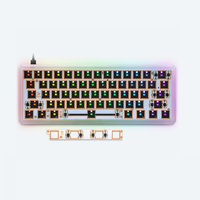 Étui de clavier de jeu usb 2.0, en alliage d'aluminium, couvercle, pièces mécaniques CNC, avec interrupteurs, offre spéciale
