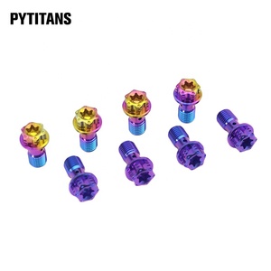 Vis de frein de haute qualité, accessoires de moto, vis en titane Gr5, boulons de moto, boulons de vidange d'huile en titane par PYTITANS - Product Image 3