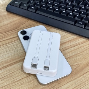 Sạc không dây mini di động 5000mAh tích hợp nam châm, cổng Type-C, sạc nhanh 20W, pin LI-Polymer, cục sạc dự phòng cho điện thoại - Product Image 2