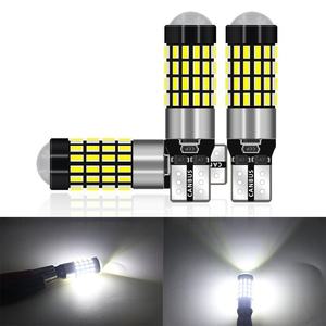 Nouvelle ampoule LED de voiture T10, décodeur 3014, 54 LED, éclairage de plaque d'immatriculation, feu de recul, haute luminosité, température constante OLIVER - Product Image 4