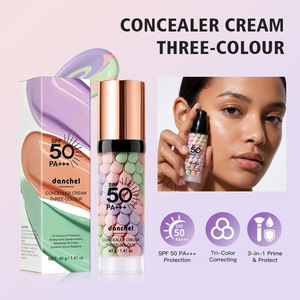 Correcteur Liquide Trois Couleurs, Lotion Isolante <span class=keywords><strong>Mixte</strong></span>, Maquillage Hydratant, Base de Teint Illuminatrice, Cosmétiques - Product Image 4