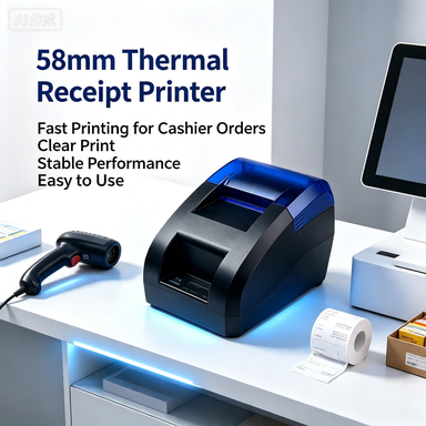 Bulk Purchase Available USB Rechargeable&BT  203DPI High Clear Printing Simple & Elegant Colors Portable Thermal Receipt Printer