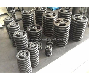 Cheap gym <span class=keywords><strong>bar</strong></span> 3 black hole coated RUBBER dumbbell plate - Product Image 1