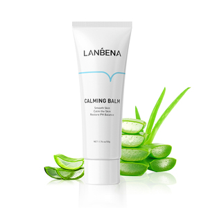 LANBENA Bálsamo Calmante de Aloe Vera Herbal de Alta Calidad para Reparación de Piel Dañada 50g para Depilación Femenina en Piernas y Cuerpo - Product Image 2