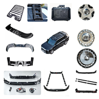 Accessoires de mise à niveau pour Zeekr 9X 2025 2026 : Kit carrosserie, accessoires intérieurs et extérieurs, barres de toit, échelle pliante, boîte latérale, spoiler, jantes