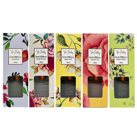 Diffuseur de parfum d'ambiance en verre à petite ouverture pour huiles essentielles, diffuseur à bâtonnets en rotin, parfum longue durée sans flamme, vente en gros