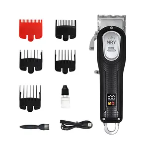 MRY hochwertige elektrische Haarschneidemaschine strukturierter Clipper professioneller Haarschneider professioneller Barbier-Clipper