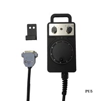 TEBAK 5V 100PPR Generador de Pulsos Manual Electrónico (MPG) con Paro de Emergencia para Fresadora, Router y Torno