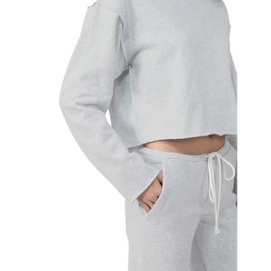 <span class=keywords><strong>Pantaloni</strong></span> sportivi da <span class=keywords><strong>donna</strong></span> in pile leggero, modello bootcut a vita bassa, a zampa, <span class=keywords><strong>con</strong></span> coulisse, stile basic - Product Image 4