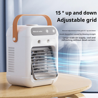 Petit Ventilateur de Refroidissement Mobile Évaporatif de Bureau Refroidi par Eau, Pulvérisation Durable