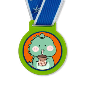 Médaille de médaillon de sport <span class=keywords><strong>miraculeuse</strong></span> en plastique en caoutchouc de silicone souple pvc personnalisé avec ruban - Product Image 6