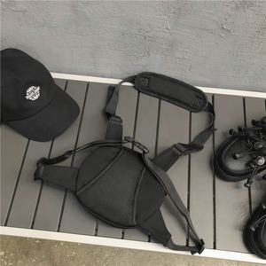 Sac de poitrine tactique de petite taille avec système Molle, poche zippée avant, style Hip Hop, pour équipement, porte-chargeur, holster, gilet - Product Image 6