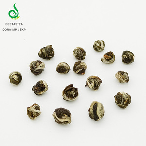 Té Verde Orgánico <span class=keywords><strong>Chino</strong></span> Jasmine Dragon Pearls - Té Saludable en <span class=keywords><strong>Hojas</strong></span> Sueltas, Empaque a Granel, Procesado al Vapor - Product Image 3