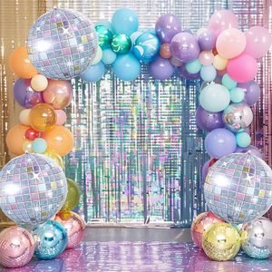 Globos Iridiscentes <span class=keywords><strong>de</strong></span> Bola Disco Plateados, Globos <span class=keywords><strong>de</strong></span> Aluminio para Fiestas <span class=keywords><strong>de</strong></span> Cumpleaños, Despedidas <span class=keywords><strong>de</strong></span> Soltera, Fiestas <span class=keywords><strong>de</strong></span> Música <span class=keywords><strong>de</strong></span> <span class=keywords><strong>los</strong></span> 70, 80 y <span class=keywords><strong>90</strong></span> - Product Image 3