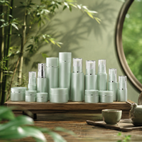 Flacons pompe en verre polyvalents pour soins de la peau 120ml 100ml 80ml 50ml 30ml 25ml 20ml et pots à crème pour sérum et crème visage