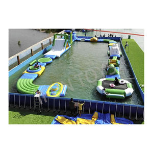 Parc aquatique, activités nautiques, parc aquatique gonflable flottant, obstacle aquatique gonflable pour les jouets de <span class=keywords><strong>piscine</strong></span> - Product Image 1