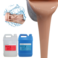 Caoutchouc de Silicone Liquide en Gros pour Moulage Corporel, Non Toxique, Platine Catalysé, pour Jouets Sexuels