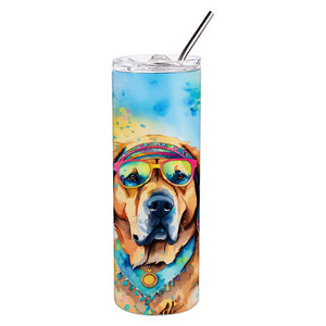 Vaso Delgado de Acero Inoxidable Mastiff Hippie Dawg - Product Image 3