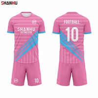 Sublimationsdruck Fußballtrikot Wendbar Atmungsaktiv Schnelltrocknend Fußballjacken Shorts Tops für Herren Damen Jungen Unisex