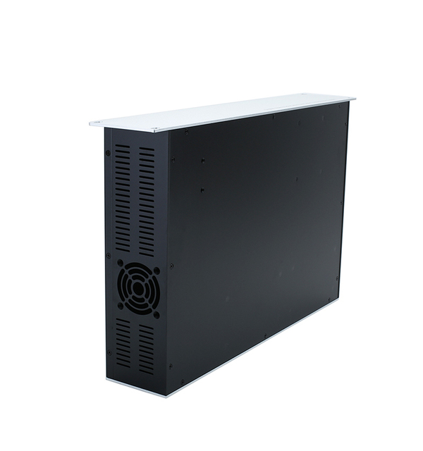 2U Rack Mount Server Chassis Galvanized Steel Anodized Aluminum EMI Shielding Cooling Fans Slide Rails OEM Custom Logo IP54