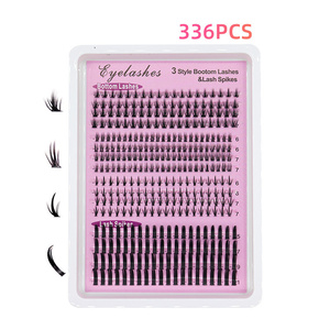 Mix Styles <b>Lash</b> <b>Clusters</b> Individual Eyelash <b>Clusters</b> Mix Length DIY Bottom <b>Cluster</b> Eyelash Extensions - Product Image 5