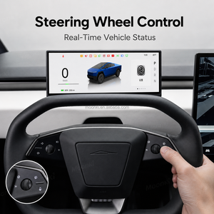 Pantalla de Tablero de 8.9 Pulgadas para Tesla Cybertruck, CarPlay Inalámbrico, Android Auto, Panel de Instrumentos Inteligente, Pantalla Táctil HUD - Product Image 6