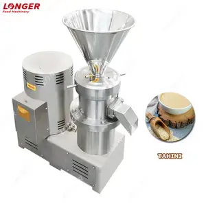 Zhengzhou Longer Automatic Halawa Tahini Sesame Grinder Maker Price Tahina Making Machine