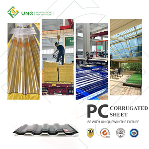 <span class=keywords><strong>PC</strong></span> sóng rõ ràng tấm lợp/gạch máy đùn Roma và Greca tấm Bayer vật liệu - Product Image 3