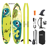 Planche de paddle gonflable personnalisée 11'6 (350 cm) pour le surf, le yoga aquatique et le stand-up paddle (SUP)