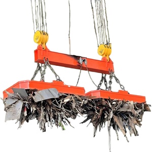 高出力クレーン電磁石、大型・重量鋼屑（3～15トン）用リモコン付き、工場用リフター - Product Image 1