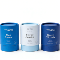 Boîte d'expédition en tube de papier écologique personnalisable Emballage durable de thé et d'esprit respectueux de l'environnement Café vin Vodka personnalisé