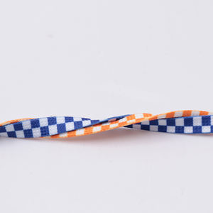 Weiou鞋带扁平编织方格鞋带0.8厘米宽度 - Product Image 3