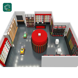 Phần cứng cửa hàng bán lẻ bán hàng hiển thị đứng cho các công cụ phần cứng cửa hàng thiết kế truy cập - Product Image 5