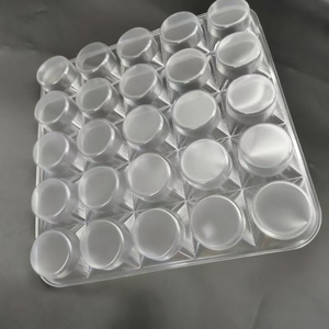 Plateau intérieur rectangulaire transparent personnalisé à 25 cavités pour chocolats <span class=keywords><strong>Ferrero</strong></span>, plateau pour boules de thé et biscuits, plateau d'emballage alimentaire recyclable - Product Image 6